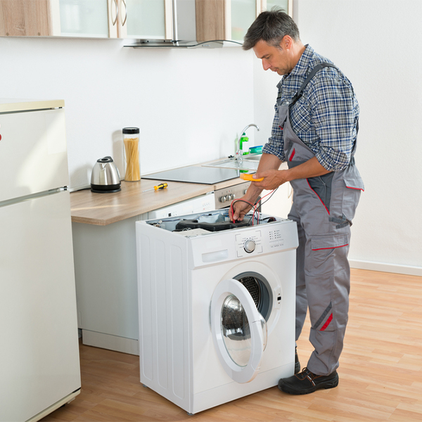 can you walk me through the steps of troubleshooting my washer issue in Harbor View